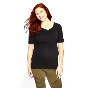 Last chance! Maternity Crossover Nursing T-Shirt